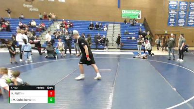 47-50 lbs Round 2 - Makai Opheikens, Fremont Wrestling Club vs Kyzer Neff, Timpanogos Wrestling