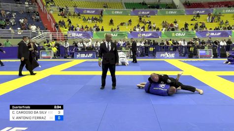 CLAUDIONOR CARDOSO DA SILVA vs VIRGILIO ANTONIO FERRAZ DO AMARA 2024 Brasileiro Jiu-Jitsu IBJJF