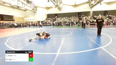 77-J lbs Round Of 32 - Zavier Olver, Mat Assassins vs Michael Vasi, Jersey 74