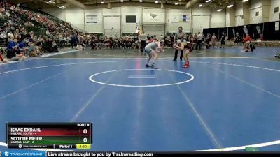 113 lbs Finals (8 Team) - Isaac Ekdahl, Millard South vs Scottie Meier, Lincoln East