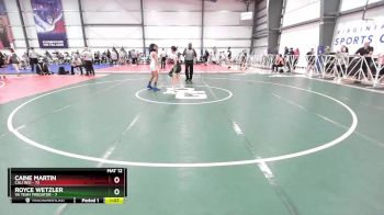 92 lbs Rd# 1 9:00am Friday - Caine Martin, Cali Red vs Royce Wetzler, VA Team Predator