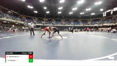 126 lbs Cons. Round 5 - Aurelio Munoz, Joliet Catholic Academy vs Gavin Woodmancy, St. Charles East