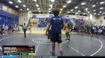 285 lbs Quarterfinals (8 Team) - Gabriel Jacas, Fort Pierce Central vs Roman Davilla, Wellington