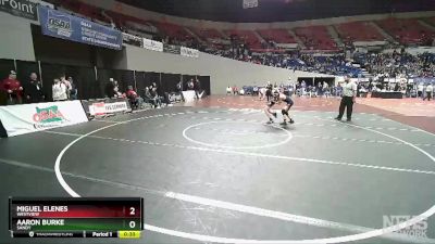 6A-106 lbs Cons. Round 4 - Miguel Elenes, Westview vs Aaron Burke, Sandy