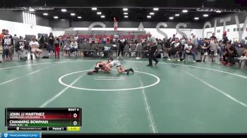 55 lbs Round 1 (8 Team) - John JJ Martinez, Aggression Legionaries vs Channing Bowman, POWA (CO)