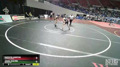 4A-132 lbs Champ. Round 1 - Owen Golter, Pendleton vs Mathyis Horton, Klamath Union