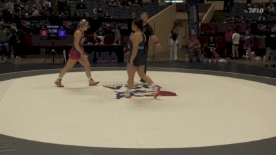 68 lbs Champ. Round 1 - Veronica Whitacre, CJA Wrestling Club Inc. vs Cheyenne Bowman, POUNDERS WC