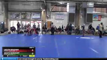 72 lbs Round 2 (4 Team) - Jaclyn Bouzakis, Dynasty Death Row vs Benito Barnhart, PA Alliance Blue