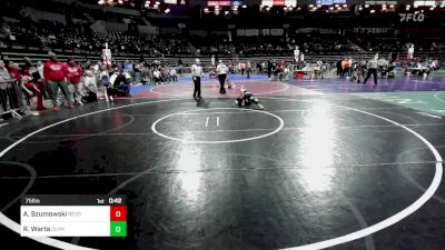 75 lbs Quarterfinal - Aaron Szumowski, Revolution vs Redmond Warta, Olympic