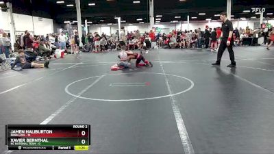 84 lbs Round 2 (4 Team) - Jamen Haliburton, Rebellion vs Xavier Bernthal, NC National Team