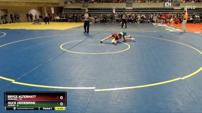 84 lbs Placement (4 Team) - Huck Heidebrink, Adrian vs Bryce Altermatt, Wabasso