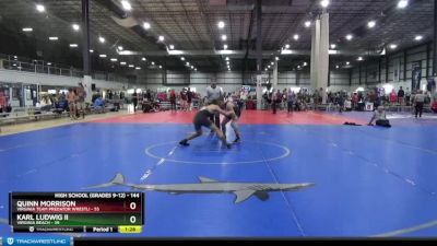 144 lbs Cons. Round 5 - Karl Ludwig II, Virginia Beach vs Quinn Morrison, Virginia Team Predator Wrestli