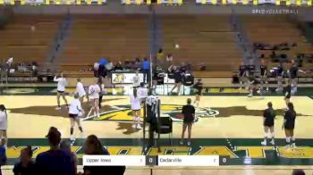 Upper Iowa vs Cedarville - 2022 Northern Michigan Volleyball Open