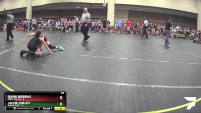 90 lbs Round 1 (6 Team) - Gavin Robbins, Steel Valley vs Jacob Holley, Alpha Elite