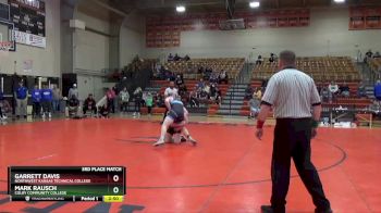 174 lbs 3rd Place Match - Garrett Davis, Northwest Kansas Technical College vs Mark Rausch, Colby Community College