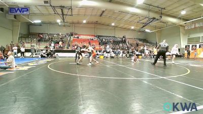 112 lbs 2nd Place - Korbin Whitchurch, Sperry Wrestling Club vs Keller Byrum, Honey Badgers Wrestling Club