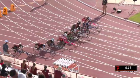 High School Girls' 100m Wheelchair, Finals 1