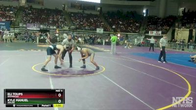 D 1 138 lbs Cons. Round 2 - Kyle Manuel, Airline vs Eli Toups, Destrehan