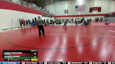 126 lbs Round 1 - Phoenix Semmes, Katy Tompkins vs Logan Vorachard, Grapevine