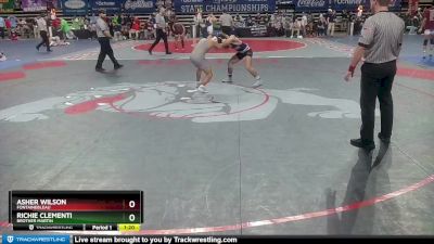 D 1 144 lbs Semifinal - Cole Gros, Dutchtown vs Gunner Guidry, Holy Cross