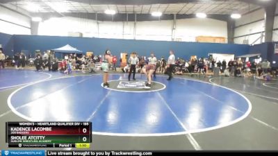 185 lbs Round 3 - Kadence LaCombe, 208 Badgers vs Sholee Atcitty, Sublime Wrestling Academy