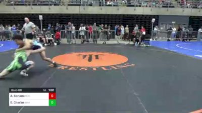 150 lbs Semifinal - Alexis Soriano, Perth Amboy, NJ vs Grayson Charles, New Providence, PA