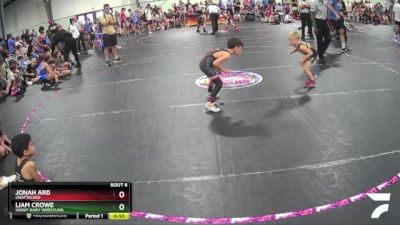 50/53 Round 1 - Jonah Ard, Unattached vs Liam Crowe, Soddy Daisy Wrestling