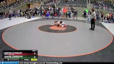 67 lbs Cons. Round 4 - Hunter Yarbrough, McKenzie River Mat Club vs Griffen Atterbury, Dallas Mat Club