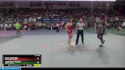 D 2 195 lbs Cons. Round 1 - Jack Seither, Archbishop Rummel vs Jeremiah Raney, North Desoto