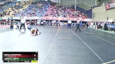 184 lbs Semis & 3rd Wb (16 Team) - Garrett Wells, Central Oklahoma vs Bryce Fitzpatrick, St. Cloud State