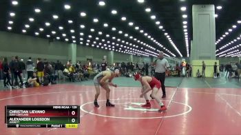 125 lbs Cons. Round 4 - Christian Lievano, SUNY Cortland vs Alexander Logsdon, Averett