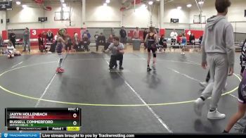 65 lbs Round 2 (4 Team) - Jaxyn Hollenbach, Nebraska Boyz vs Russell Commerford, Untouchables