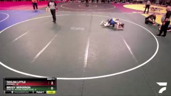 125 lbs Placement (4 Team) - Taylon Little, Hastings vs Brody Bergeron, STMA (St. Michael/Albertville)