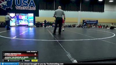 157 lbs Cons. Round 4 - Jozeph Valenzuela Smith, Warrior Wrestling Club - Tucson vs Jared Remington, Vici Wrestling Club