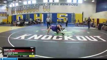 195 lbs Round 2 (8 Team) - Matthew Rubio, Eagle Empire vs Duffy Mista, Black Hive