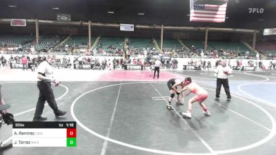 95 lbs Semifinal - Aaron Ramirez, Lockjaw WC vs Jakob Torrez, NM Beast