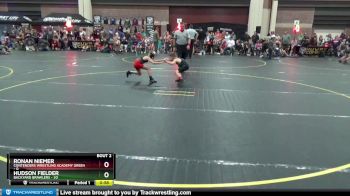 53 lbs Round 1 (4 Team) - Ronan Niemer, Contenders Wrestling Academy Green vs Hudson Fielder, Backyard Brawlers