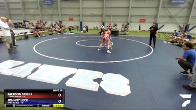 113 lbs Placement Matches (16 Team) - Jackson Stroh, Team Virginia vs Johnny Leck, Kansas Red