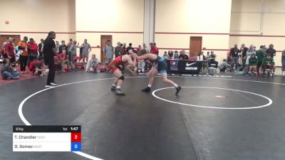 61 kg Cons 64 #2 - Tyler Chandler, Central Coast Regional Training Center vs Devin Gomez, Western Colorado Wrestling Club