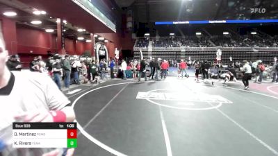 82 lbs Quarterfinal - Davien Martinez, Pomona Elite vs Kaius Rivera, Team Montana