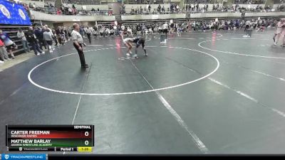 130 lbs Semifinal - Matthew Barlay, Askren Wrestling Academy vs Carter Freeman, Wisconsin Rapids