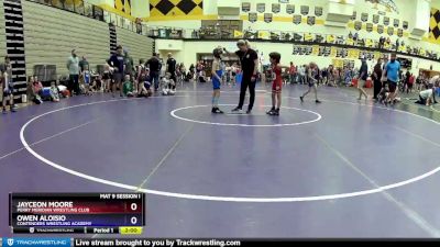 56 lbs Quarterfinal - Jayceon Moore, Perry Meridian Wrestling Club vs Owen Aloisio, Contenders Wrestling Academy