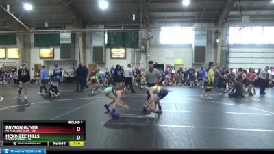 92 lbs Round 1 (6 Team) - Bryson Guyer, PA Alliance Blue vs McKinzee Mills, Terps Xtreme