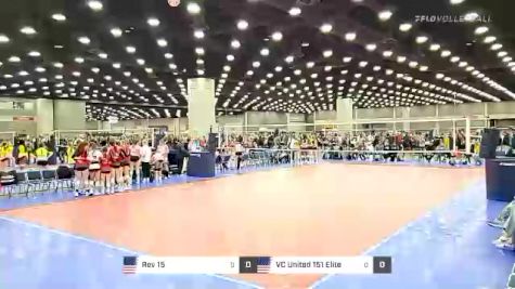 Rev 15 vs VC United 151 Elite - 2022 JVA World Challenge presented by Nike - Expo Only
