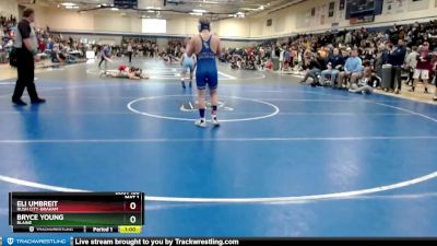 132 lbs Cons. Round 2 - Bryce Young, Blaine vs Eli Umbreit, Rush City-Braham