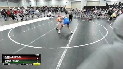 165 lbs Cons. Semi - Alexander Tack, Illinois vs Brock Mulder, Iowa