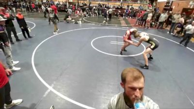 160 lbs Cons. Round 2 - Brayden Giddens, Mt. Spokane vs Colton Mulvaney, Hanford