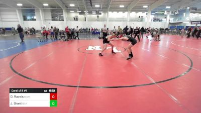 112 lbs Consi Of 8 #1 - Dane Raveis, Southside WC vs Jameson Grant, Silverback WC