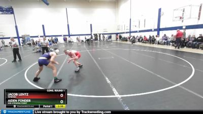 125 lbs Cons. Round 1 - Jacob Lentz, Wabash vs Aiden Fonder, UW-Stevens Point