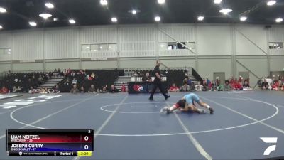 120 lbs Round 2 (8 Team) - Liam Neitzel, Wisconsin vs Joseph Curry, Ohio Scarlet